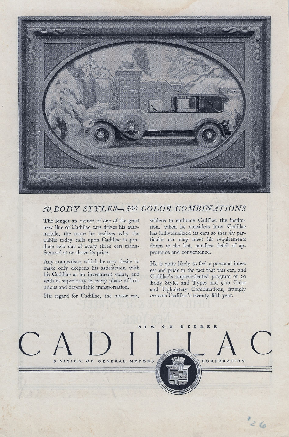 1926 Cadillac 8